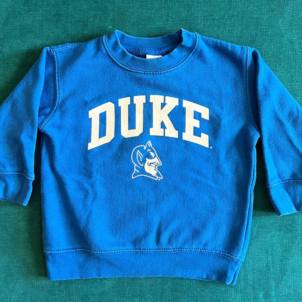 DUKE Toddler Crewneck Sweatshirt, 2T